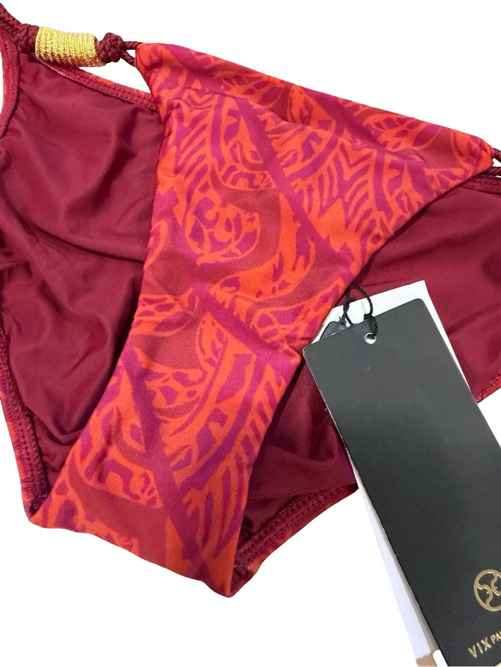 ViX Stacy Full Bikini Bottom Musique S NWT - Picture 7 of 10